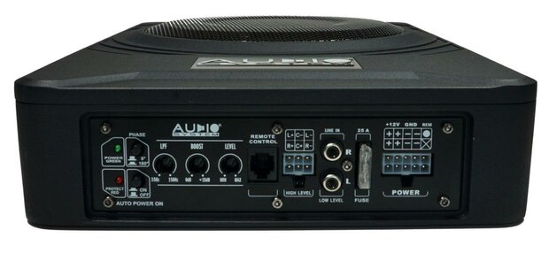 Audio System US08-24V active EVO 8 inch subwoofer 225 watts RMS met kabelset