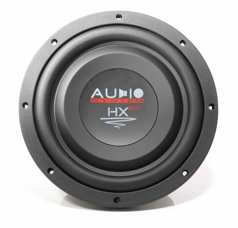 Audio System HX10 FLAT EVO high end 10 inch subwoofer 300 watts RMS DVC 2 ohms