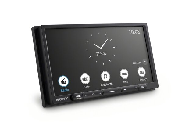 Sony XAV-AX4050 DAB+ autoradio met draadloos Apple Carplay & Android Auto