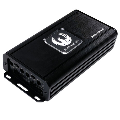 Phoenix Gold ZXMFT1 plug & play power upgrade 4 kanaals versterker kit voor Fiat