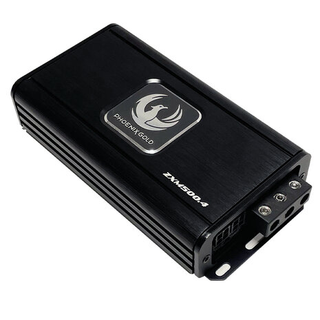 Phoenix Gold ZXMFT1 plug & play power upgrade 4 kanaals versterker kit voor Fiat