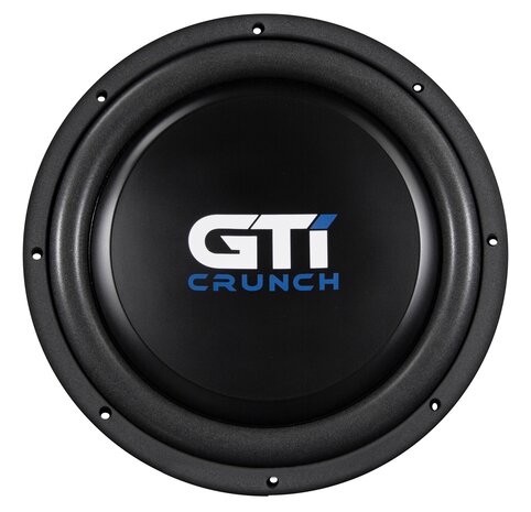 Crunch GTi124 shallow mount "FLAT" subwoofer 12 inch 300 watts RMS 4 ohms 