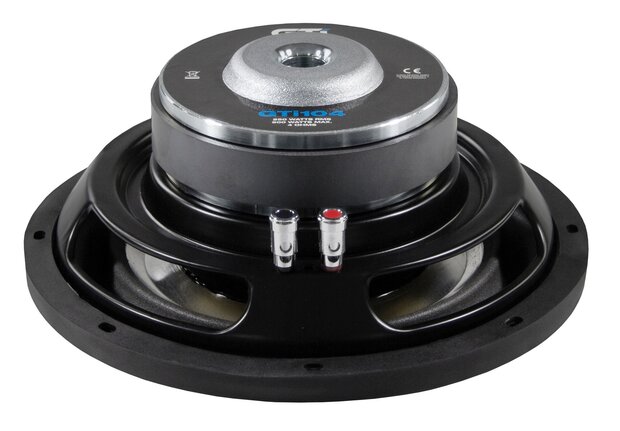 Crunch GTi104 shallow mount "FLAT" subwoofer 10 inch 250 watts RMS 4 ohms