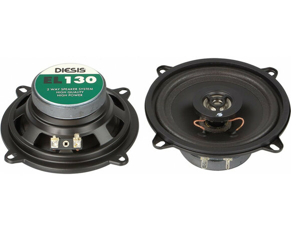 ACV EL130 Diesis luidspreker set 13 cm 2-weg coaxiaal 40 watts RMS 4 ohms