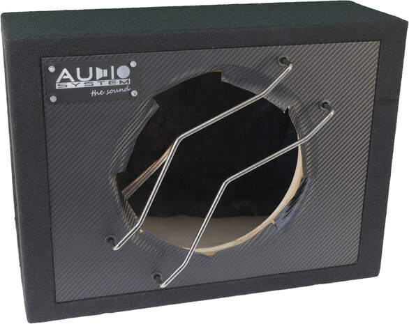 Audio System HX10 EVO-G gesloten 10 inch subwoofer kist 400 watts RMS DVC 2 ohms
