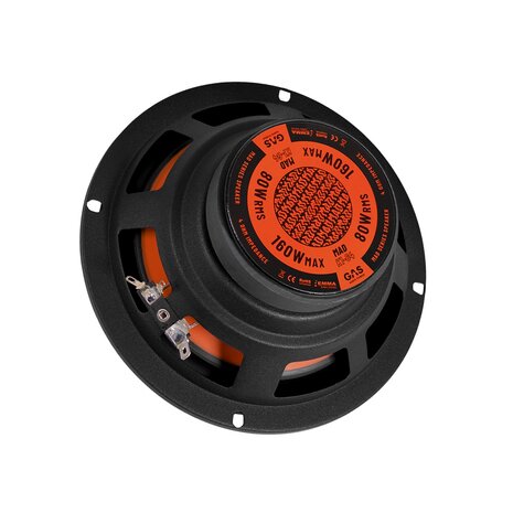 GAS AUDIO MAD K1-64 luidspreker set 16,5 cm 2-weg compo 80 watts RMS 4 ohms