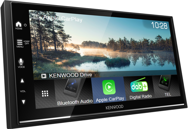 Kenwood DMX7722DAB-CAMPER sygic navigatie bluetooth wireless Android Auto & Apple Carplay