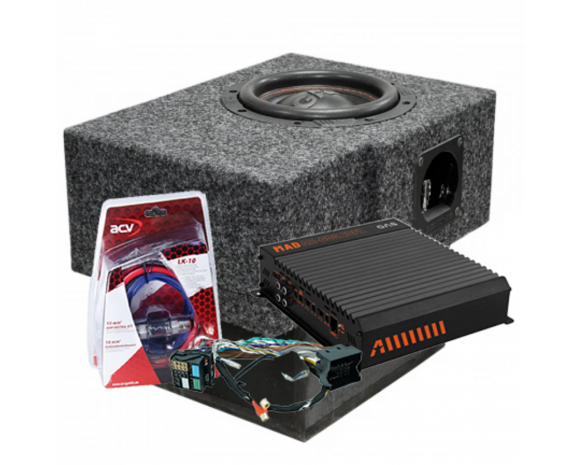 Gas Audio ID-BUZZ-2ZITS compleet plug & play subwoofer upgrade pakket