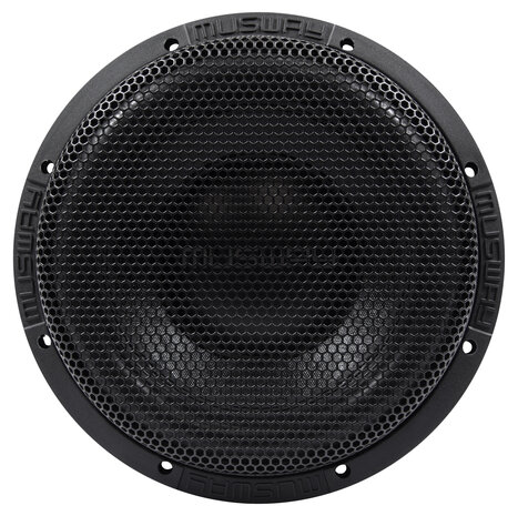 MusWay MG10 high end subwoofer met grille 10 inch 500 watts RMS DVC 2 ohms