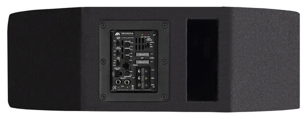 ESX DBX800A actieve reservewiel bass-reflex kist 2 x 8 inch 400 watts RMS