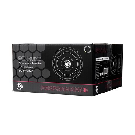 DLS Performance PE10.D2 subwoofer 10 inch 300 watts RMS DVC 2 ohms