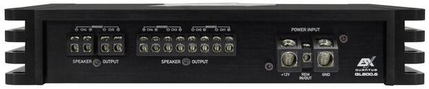 ESX Quantum QL800.6 versterker 6 kanaals 750 watts RMS met EPS