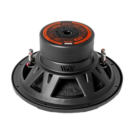 GAS AUDIO MAD S3-12D2 subwoofer 12 inch 600 watts RMS DVC 2 ohms