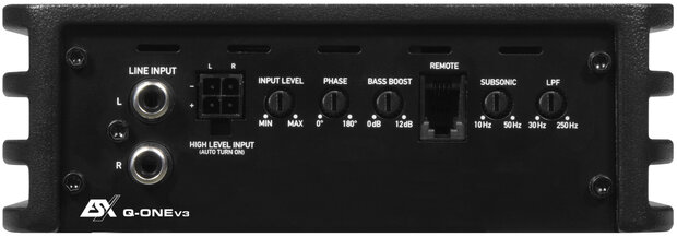 ESX Quantum Q-ONEv3 versterker monoblock 700 watts RMS 1 ohms