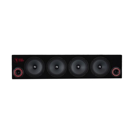 Bass Habit Play SPL64 bassreflex fullrange luidspreker box 360 watts RMS