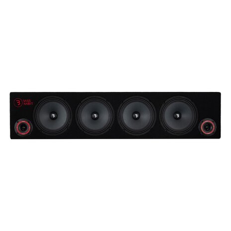 Bass Habit Play SPL84 bassreflex fullrange luidspreker box 380 watts RMS