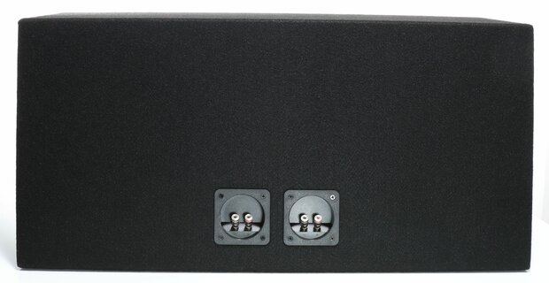 Audio System G12-2 EVO lege gesloten subwoofer kist dubbel 12 inch subwoofers