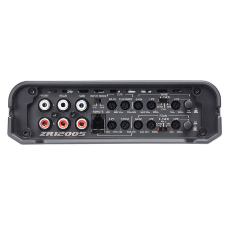 Phoenix Gold ZR12005 versterker 5 kanaals 1200 watts RMS inclusief bass-remote controller