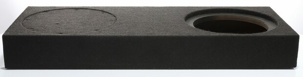 Audio System GDF10-2 lege gesloten behuizing voor 2 stuks 10 inch subwoofer