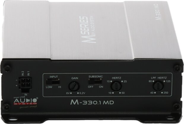 Audio System M330.1MD mono block versterker 330 watts RMS 2 ohms