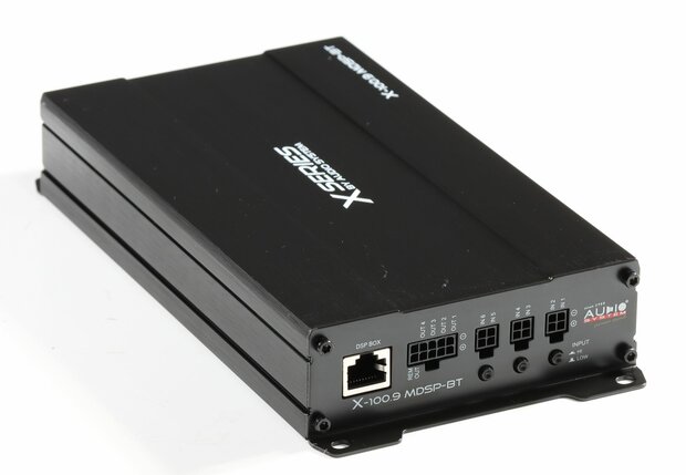 Audio System X100.9MDSP-BT versterker 9 kanaals met 13 kanaals DSP & bluetooth