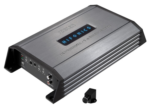 Hifonics Zeus ZXR1000.1E mono block versterker 1000 watts RMS 1 ohms