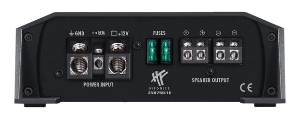 Hifonics Zeus ZXR750.1E mono block versterker 750 watts RMS 1 ohms