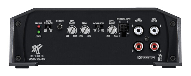 Hifonics Zeus ZXR700.2E versterker 2 kanaals 700 watts RMS