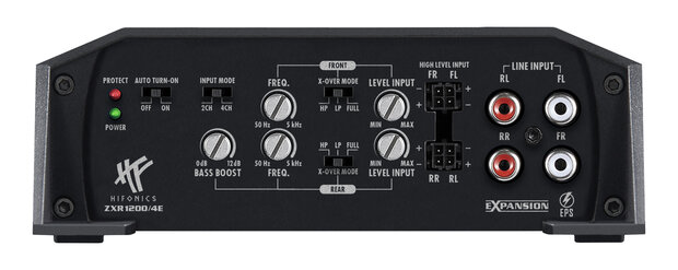 Hifonics Zeus ZXR1200.4E versterker 4 kanaals 1200 watts RMS
