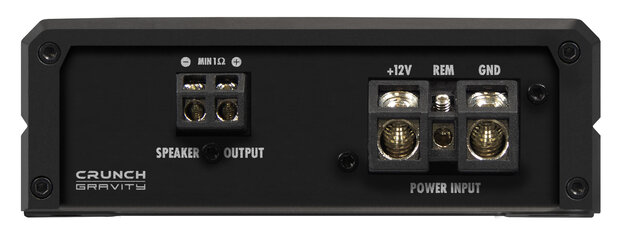 Crunch Gravity GTX2250.1D mono block versterker 1125 watts RMS 1 ohms