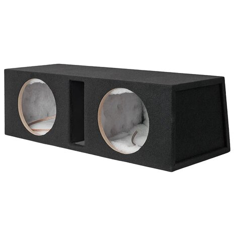 Auto Connect VE210E lege gepoorte subwoofer kist 2 x 10 inch circa 60 liters