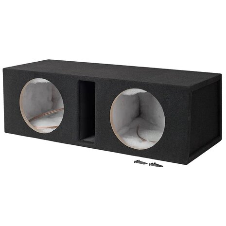 Auto Connect VE210E lege gepoorte subwoofer kist 2 x 10 inch circa 60 liters