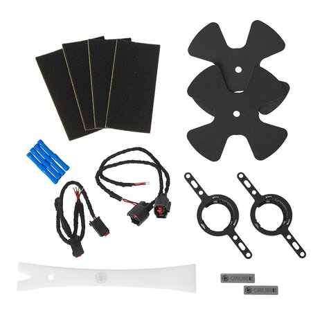 DLS Cruise CRPP-OP1.6 custom fit 16,5 cm compo luidspreker set 100 watts RMS 3 ohms voor OPEL
