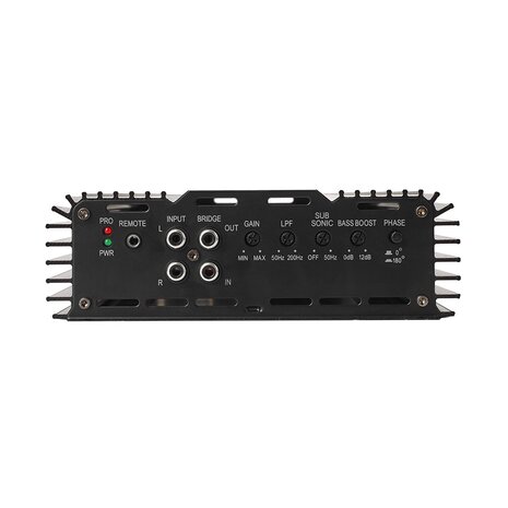 Bass Habit Rebel RA3600W mono block versterker 1800 watts RMS 1 ohms