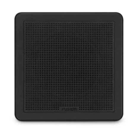 Fusion FM-F77SB vierkante marine luidspreker zwart inbouw 20 cm 50 watts RMS 4 ohms