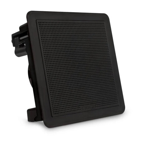 Fusion FM-F77SB vierkante marine luidspreker zwart inbouw 20 cm 50 watts RMS 4 ohms