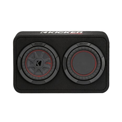 Kicker TCWRT82 compacte 8 inch gesloten kist 300 watts RMS 2 ohms