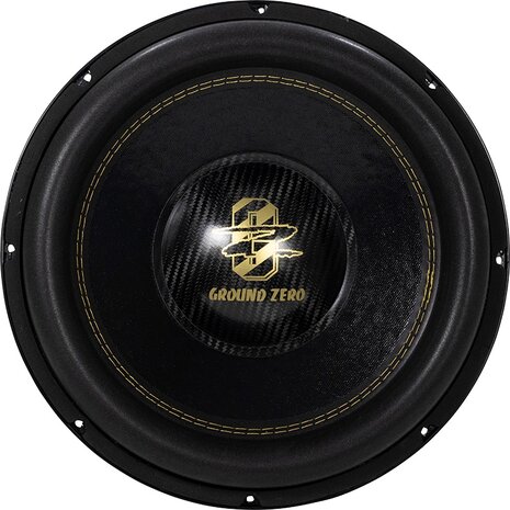 Ground Zero GZW12-30A Limited Edition 12 inch subwoofer 1500 watts RMS DVC 2 ohms
