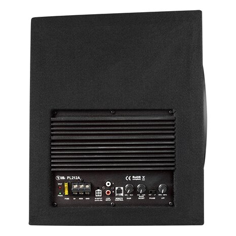 Bass Habit Play PL212A actieve bassreflex kist 2 x 12 inch 250 watts RMS