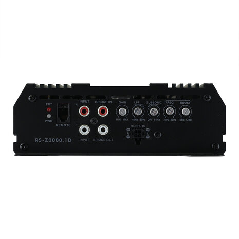Reiss Audio RS-Z2000.1D mono block versterker 2000 watts RMS 1 ohms