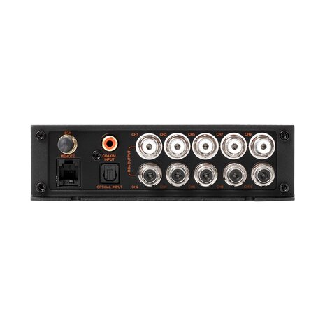 GAS AUDIO MAX D2-610BT dsp procesor 10 kanaals met bluetooth & remote display controller
