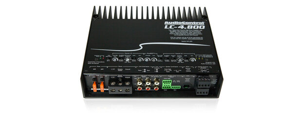 Audio Control LC-4.800 (OEM) versterker 4 kanaals 800 watts RMS met accubass