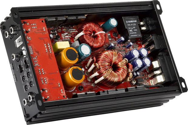 Ground Zero GZHA Mini One mono block versterker 630 watts RMS 1 ohms