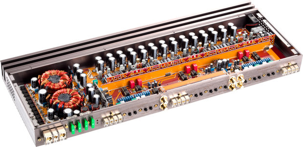 Ground Zero GZUA-6SQ versterker 6 kanaals 1500 watts RMS