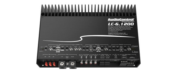 AudioControl D-6.1200 Matrix DSP 6 kanaals versterker 1200 watt RMS