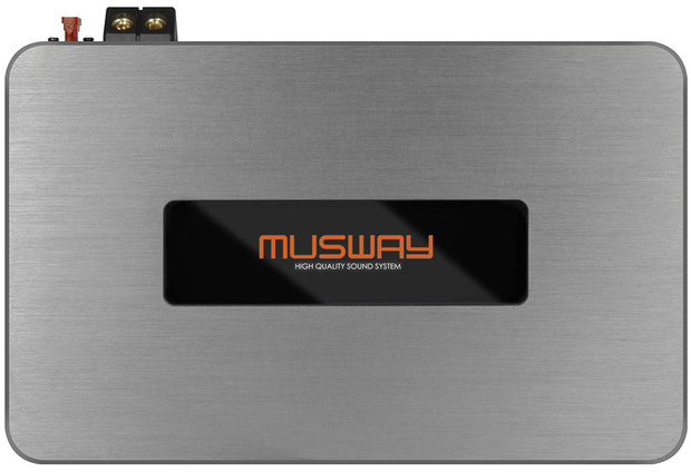 MusWay D8v3 versterker 8 kanaals met 10 kanaals DSP 600 watts RMS