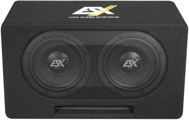 ESX DBX208Q dubbele bassreflex kist 2 x 8 inch 400 watts RMS