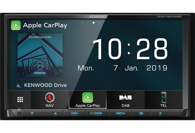 Kenwood DNX7190DABS navigatie dab radio met Apple Carplay & Android Auto