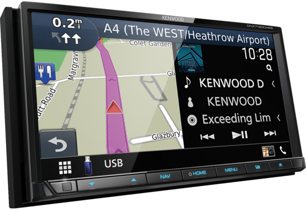 Kenwood DNX7190DABS navigatie dab radio met Apple Carplay & Android Auto