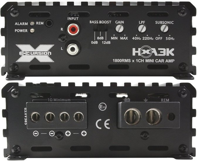 Excursion HXA3K Digitale mono-block versterker 1800 watts RMS 1 ohms